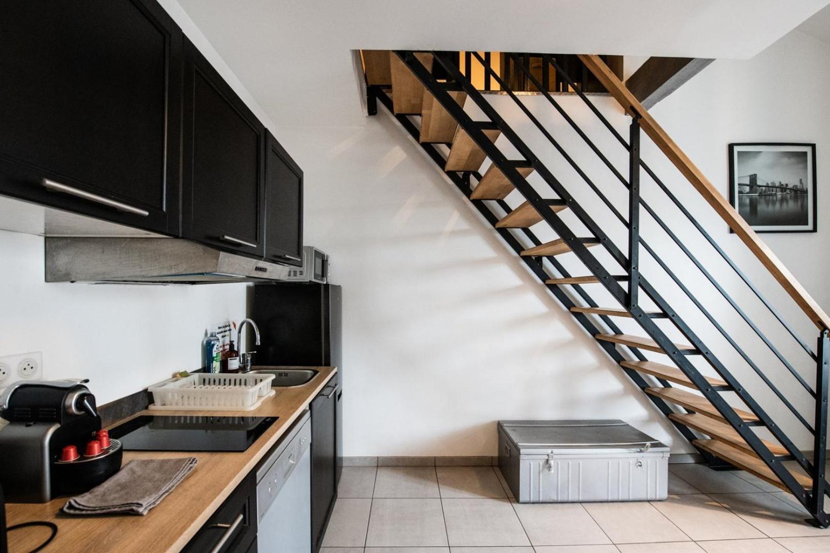 Urban Loft C Quartier Part-Dieu Avec Garage Inclus 里昂 外观 照片